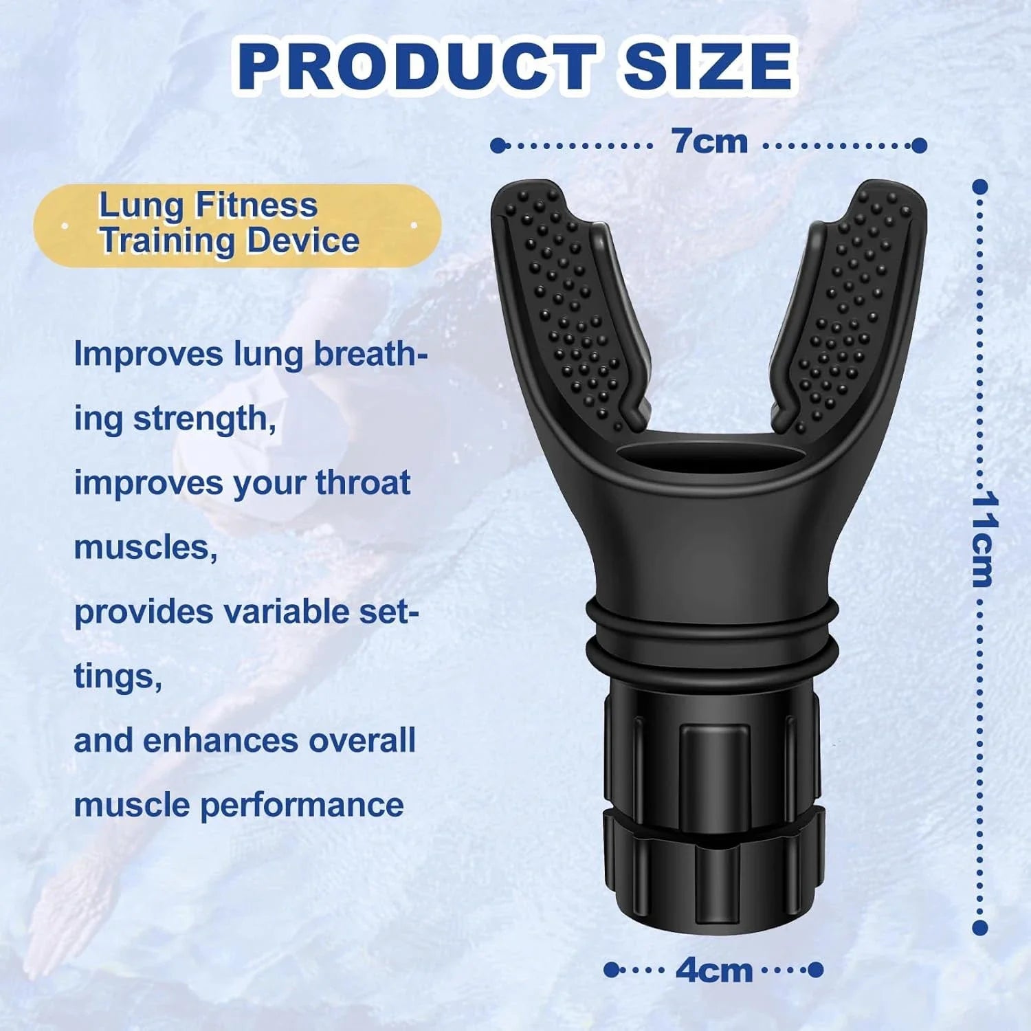 Breathing lung trainer