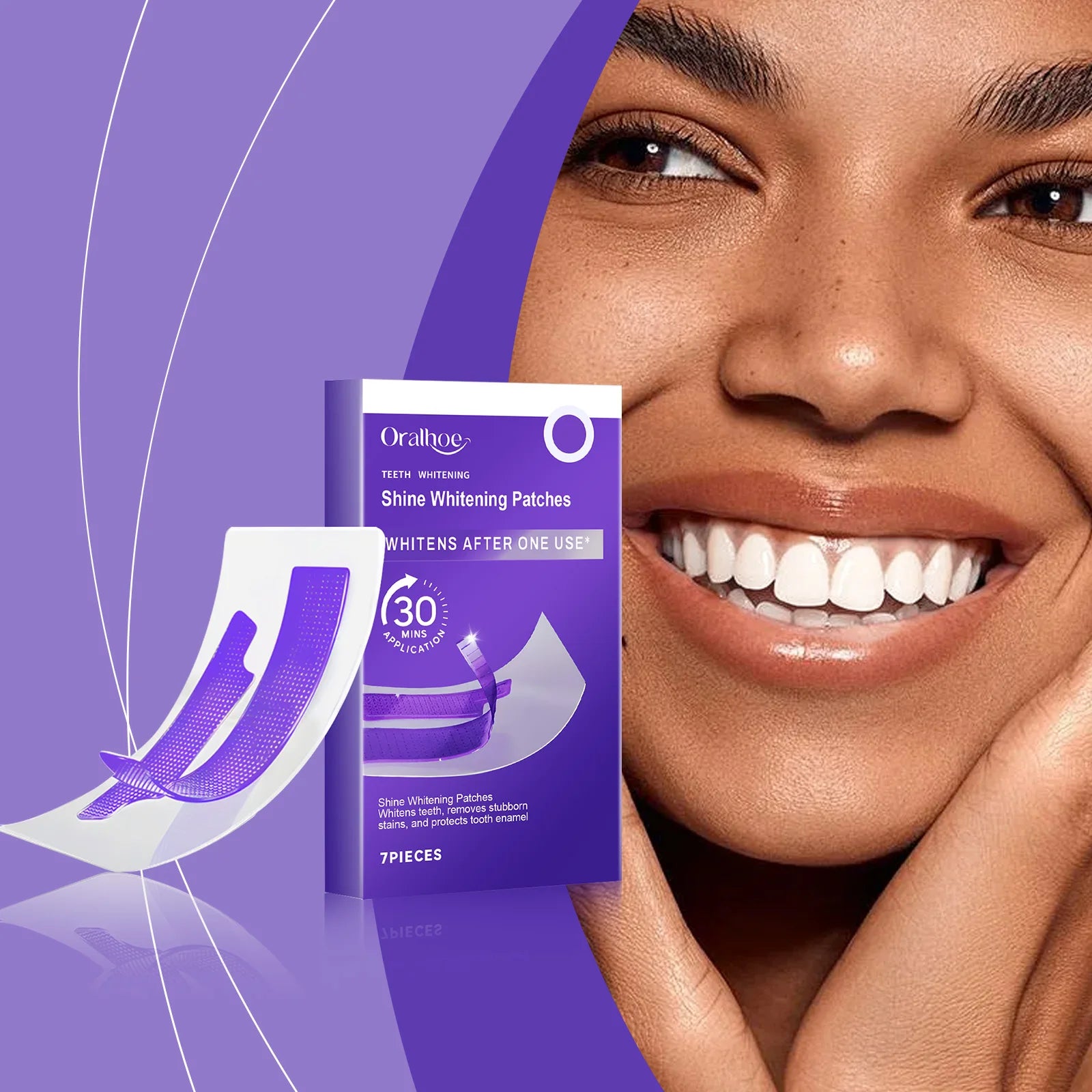 Teeth whitening strips
