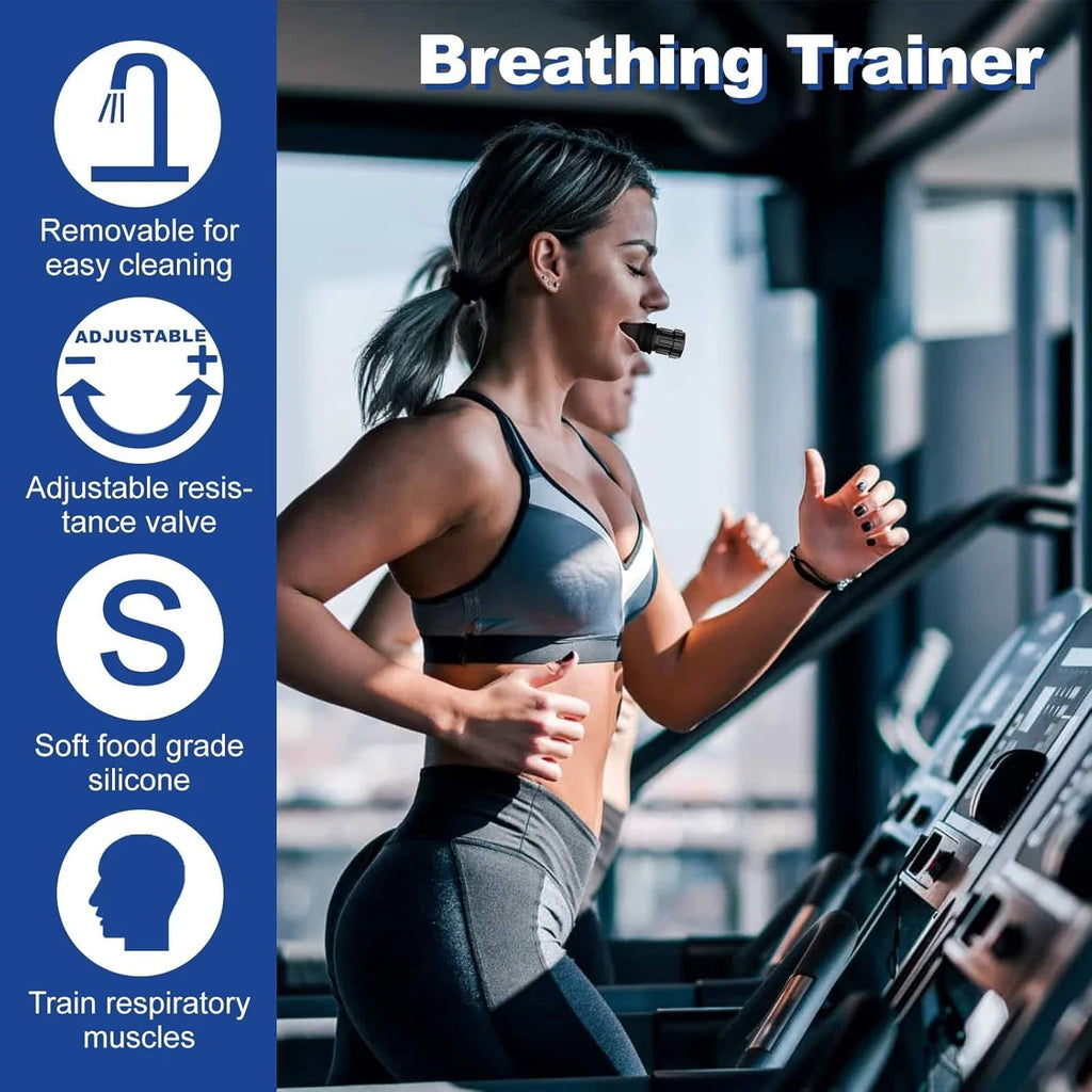 Breathing lung trainer
