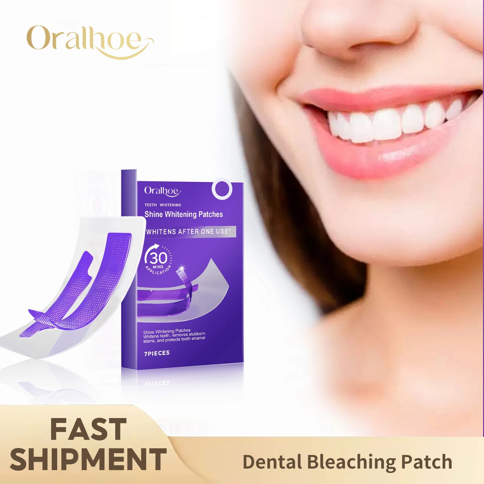 Teeth whitening strips