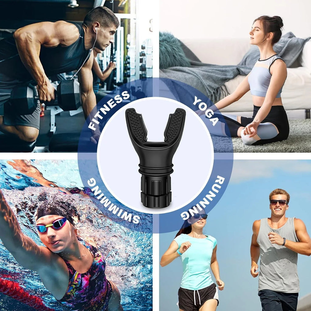Breathing lung trainer